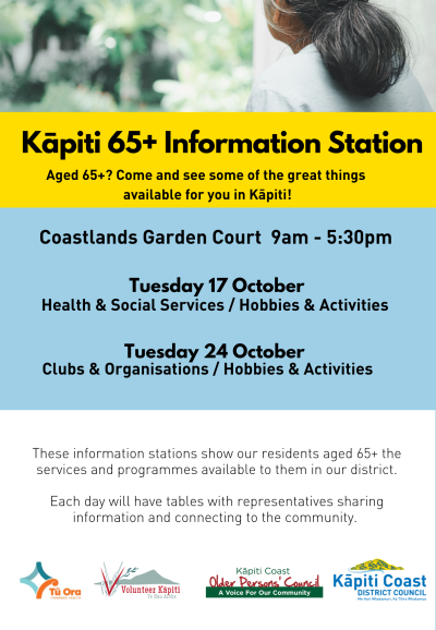 Kāpiti 65+ Information Station