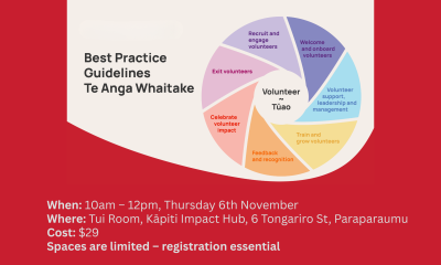 RSVP: Volunteer Best Practice Guidelines Workshop - 06th November 2025