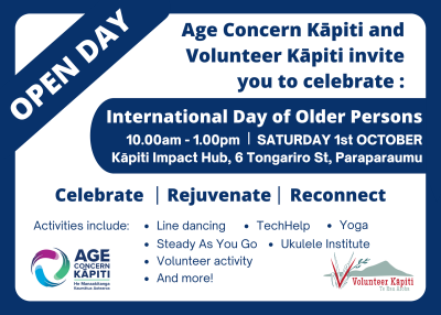 Open Day - International Day of Older Persons